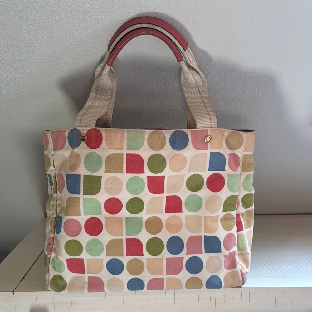 Kate Spade Multicolor Geometric Tote